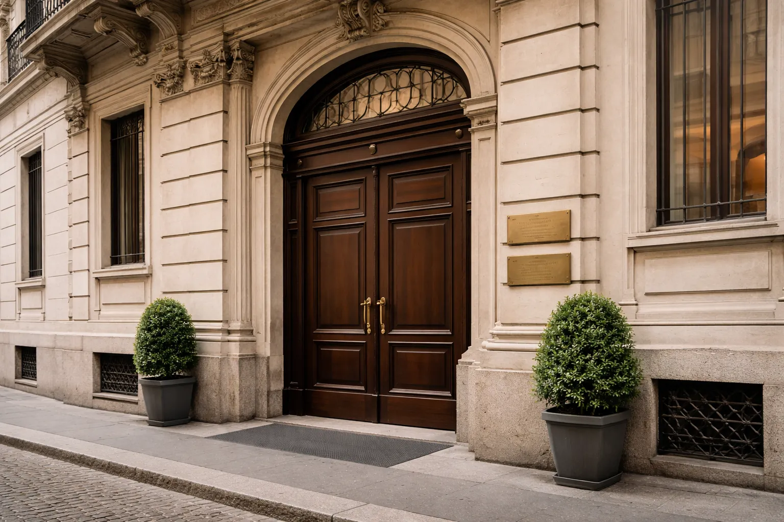 Ingresso della sede di PS Legal Advisory a Milano
